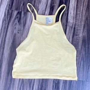 Yellow tank top